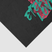 Levendige, stedelijke, trendy grafische vormgeving tissuepapier (Detail)