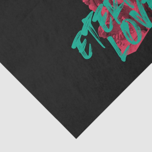 Levendige, stedelijke, trendy grafische vormgeving tissuepapier (Detail)