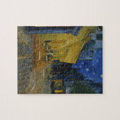 Levendige sterrennacht Cafeterras Kunst van Van Go Legpuzzel (Horizontaal)