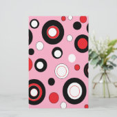 Levendige stijl briefpapier (Staand voorkant)