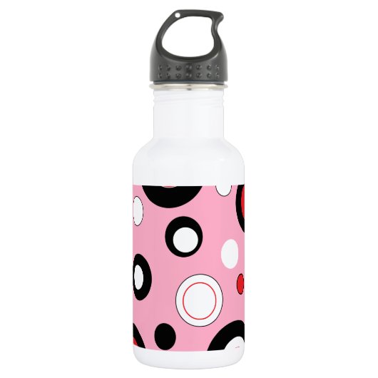 Levendige stijl waterfles  (Voorkant)