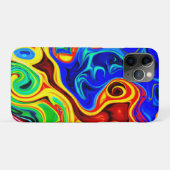 Levendige stijlpatroon Case-Mate iPhone case (Achterkant (horizontaal))