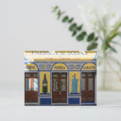 Levendige Storefront in Puerto Rico Briefkaart (Staand voorkant)