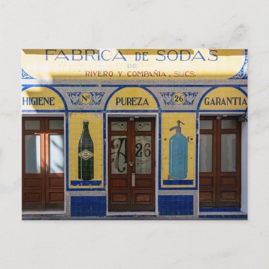 Levendige Storefront in Puerto Rico Briefkaart (Voorkant)