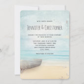 Levendige strand met Boat & Lighthouse Kaart (Voorkant)