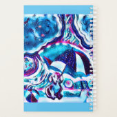 Levendige strandhondenplanner planner (Achterkant)