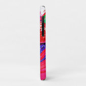 Levendige Strawberry Splash Case-Mate iPhone Case (Achterkant/links)