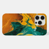 Levendige stroom Abstract iPhone Hoesje (Achterkant horizontaal)