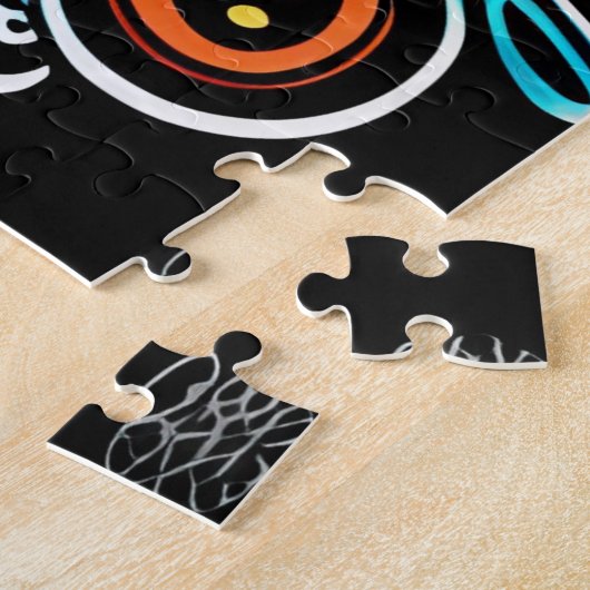 Levendige Sugar Skull viering Legpuzzel (Zijkant)