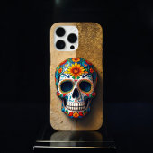 Levendige suikerschedel iPhone hoesje