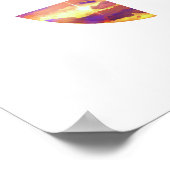 Levendige Sunset Art Print (Hoek)