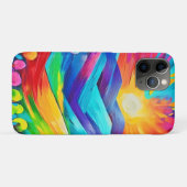 Levendige Sunset Mountain Art Print Case-Mate iPhone Case (Achterkant (horizontaal))