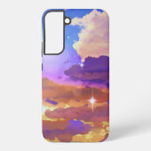 Levendige Sunset Samsung Galaxy S22 Plus Hoesje Samsung Galaxy Hoesje (Achterkant)