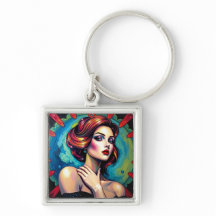 Levendige surrealistische portretkunst