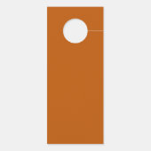 Levendige Tangerine Wedding Guest niet storen Deurhanger (Achterkant)