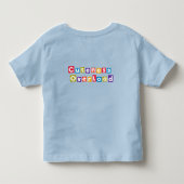 Levendige tekst met woorden Cuteness Overload Kinder Shirts (Achterkant)