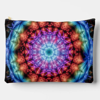 Levendige Tie Dye Kaleidoscoop Rainbow Mandala Etui