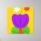 Levendige tonen canvas afdruk (Voorkant)