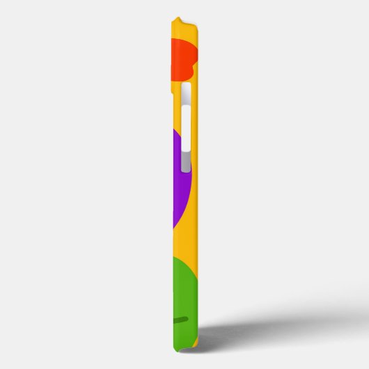 Levendige tonen Case-Mate iPhone case (Achterkant / Links)