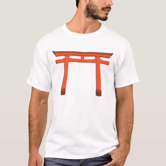 Levendige Torii-poort T-shirt (Voorkant)