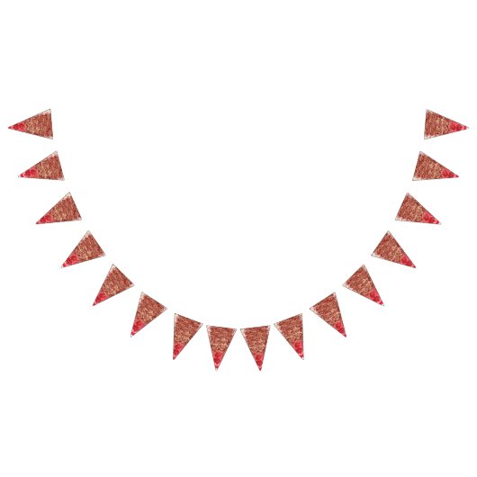 Levendige traditionele stof met ingewikkelde vloer vlaggetjes (Alle)