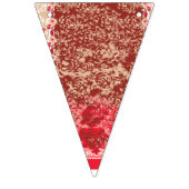 Levendige traditionele stof met ingewikkelde vloer vlaggetjes (Tweede vlag)