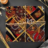 Levendige Tribal Ankara Afro-Amerikaanse geschenke Cadeaupapier