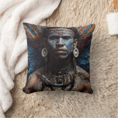 Levendige Tribal Fusion Art Kussen (Deken)