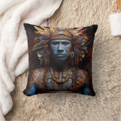 Levendige Tribal Fusion Art Kussen (Deken)