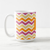 Levendige Tribal ZigZag Koffiemok (Links)