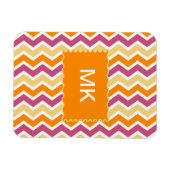 Levendige Tribal ZigZag Magneet (Horizontaal)