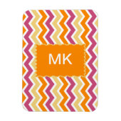 Levendige Tribal ZigZag Magneet (Verticaal)