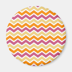 Levendige Tribal ZigZag Magneet