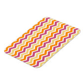 Levendige Tribal ZigZag Magneet (Linkerzijde)