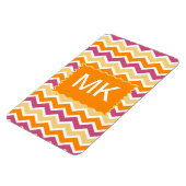 Levendige Tribal ZigZag Magneet (Linkerzijde)