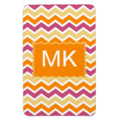 Levendige Tribal ZigZag Magneet (Verticaal)