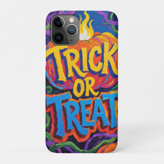 Levendige "Trick or treat" Halloween Case-Mate iPhone Case
