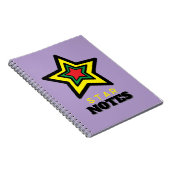 Levendige Triple Star NOTES Spiral Notitieboek (Rechterzijde)
