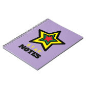 Levendige Triple Star NOTES Spiral Notitieboek (Linkerzijde)