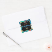 Levendige Tropische Body Butter Labels (Envelop)