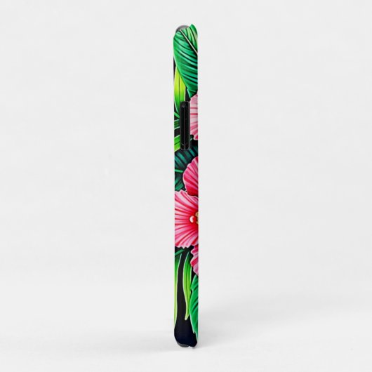 Levendige Tropische Hibiscus Kunst Case-Mate iPhone Case (Achterkant/rechts)