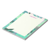 Levendige tropische Oerwouden bladeren - Notitiebl Notitieblok (Linkerzijde)