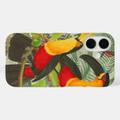 Levendige Tropische Toekan Vogels Kunst Exotische Case-Mate iPhone Case (Achterkant (horizontaal))