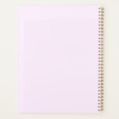 Levendige tropische vogelmuurkunst in expressionis planner (Achterkant)