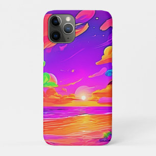 Levendige tropische zonnebank Case-Mate iPhone case