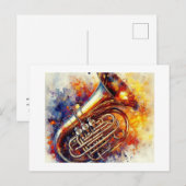 Levendige Tuba, Briefkaart (Voorkant / Achterkant)
