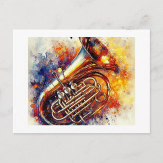 Levendige Tuba, Briefkaart
