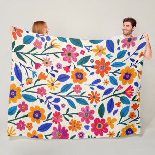 Levendige Tuin Glow 60x80 Fleece Deken
