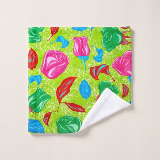 Levendige Tuinbloei Washandje (Wasdoekje)