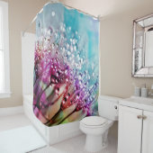 Levendige tuinbouwproducten in het voorjaar douchegordijn (In situ)